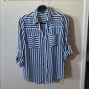 FORTUNE + IVY Christelle Button down blouse